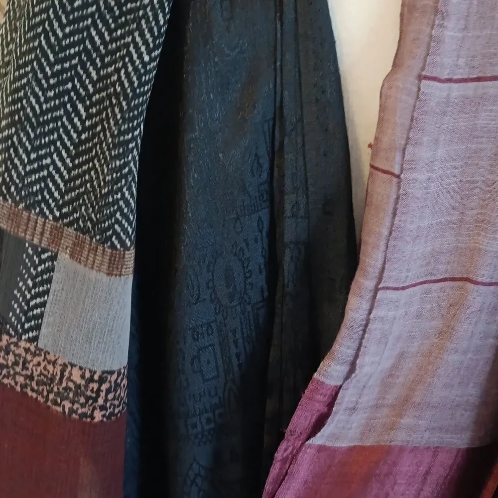 Three Fall Scarves